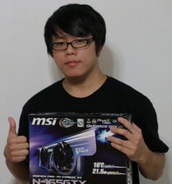 Sen with MSI videocard