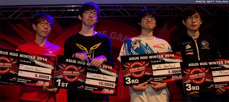 San_stands_with_the_ASUS_ROG_Winter_2014_top_four